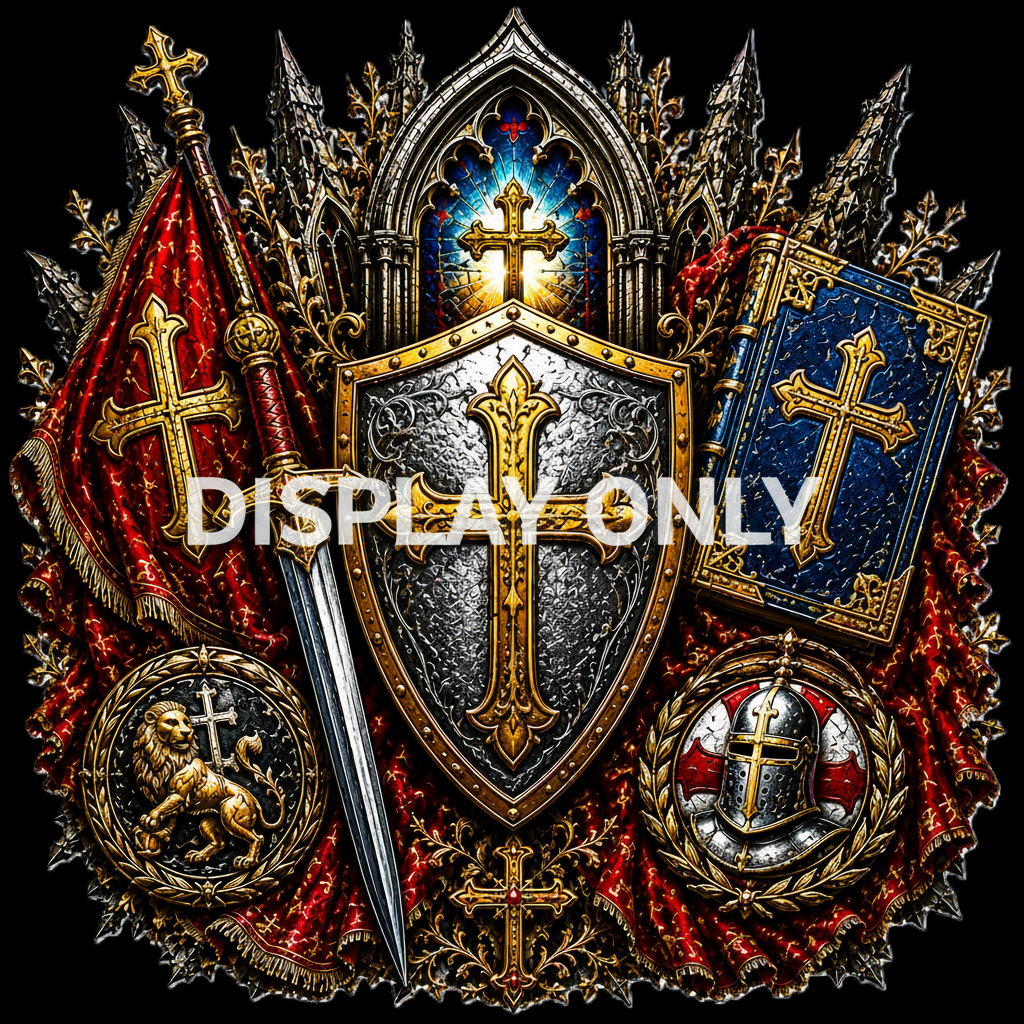 SSC-005: The Shield of Conviction — Sanctuary Series — Display Only