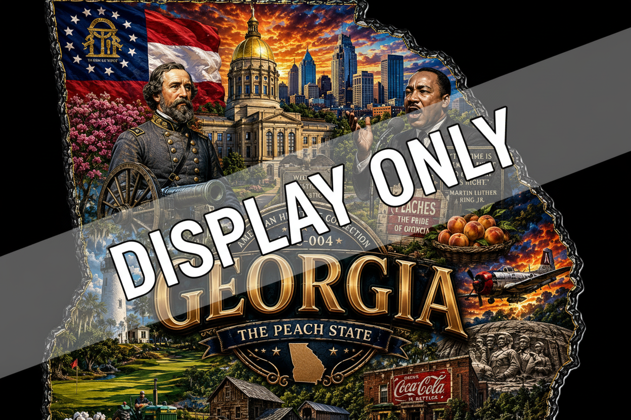AHC-004 Georgia — The Peach State | Display Only