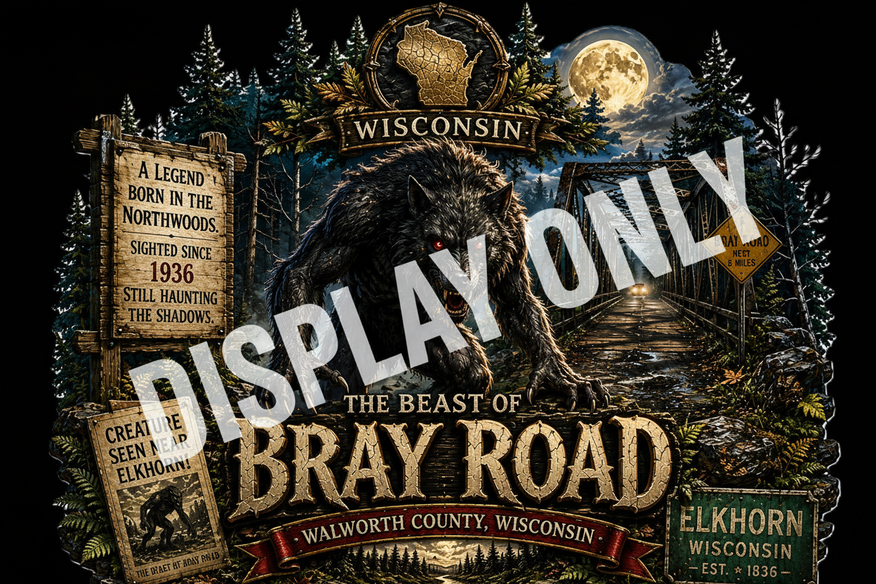 WHC-025 The Beast of Bray Road — Wisconsin Heritage Collection — Display Only