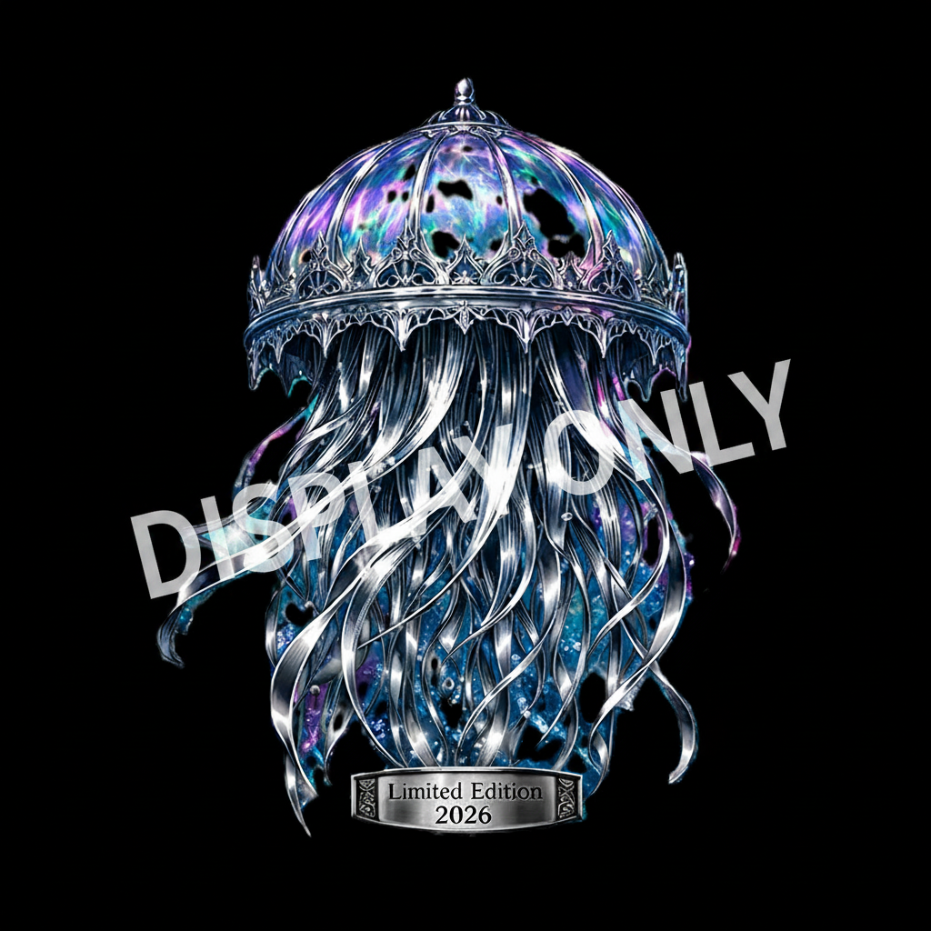 LE-027: The Crystal Jellyfish (Electric Grace Edition) - Display Only