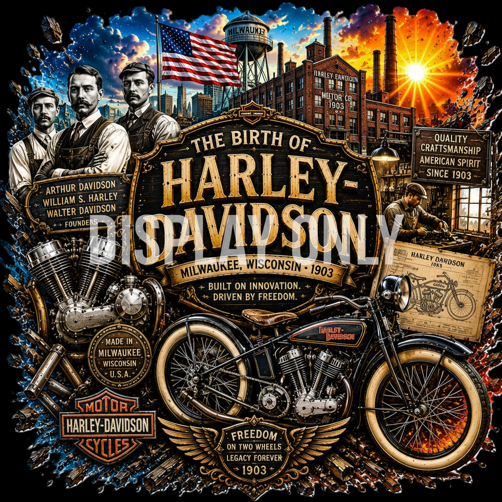 WHC-018: The Birth of Harley-Davidson — Wisconsin Heritage Collection — Display Only