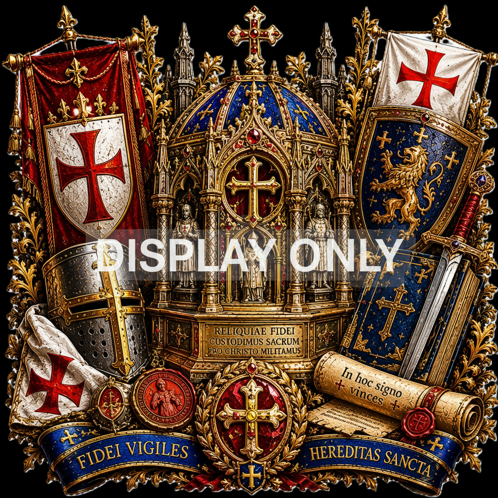 SSC-008: The Crusader's Reliquary — Sanctuary Series — Display Only