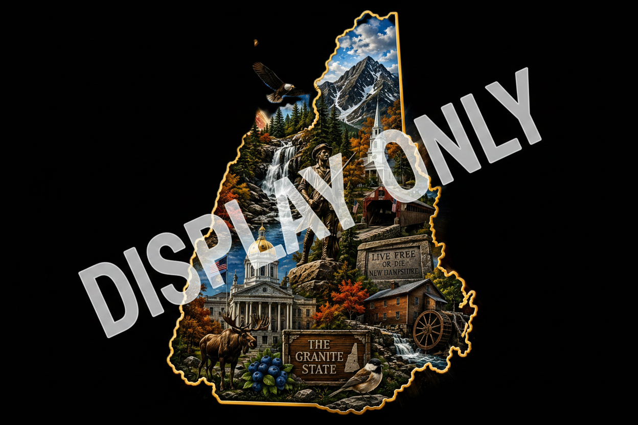 AHC-008 New Hampshire — The Granite State | Display Only