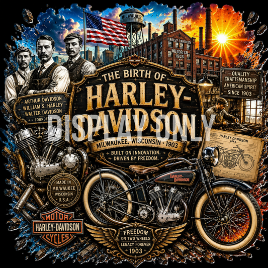 The Birth of Harley-Davidson!