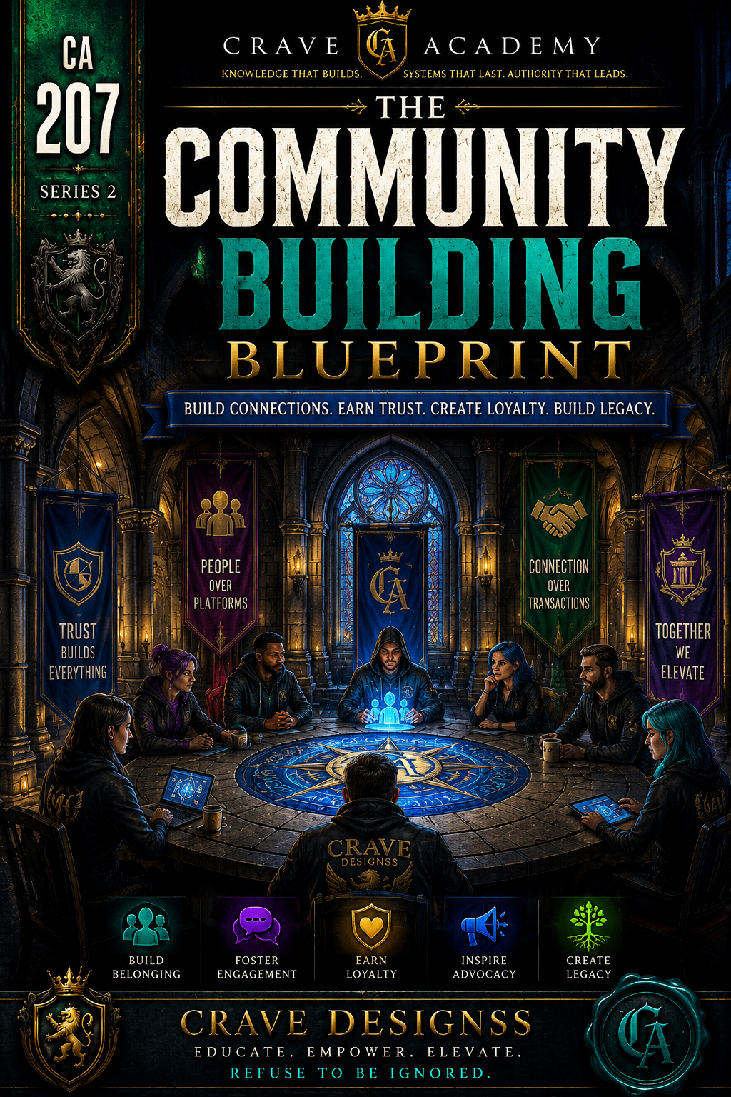 CA-207: The Community Building Blueprint