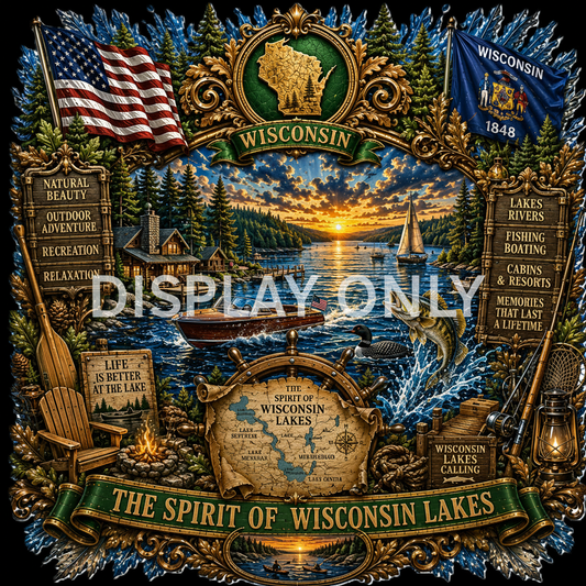 WHC-015: The Spirit of Wisconsin Lakes — Wisconsin Heritage Collection — Display Only