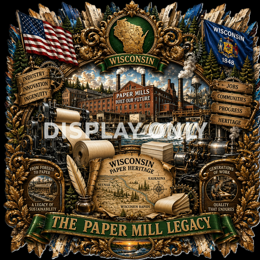 WHC-013: The Paper Mill Legacy — Wisconsin Heritage Collection — Display Only