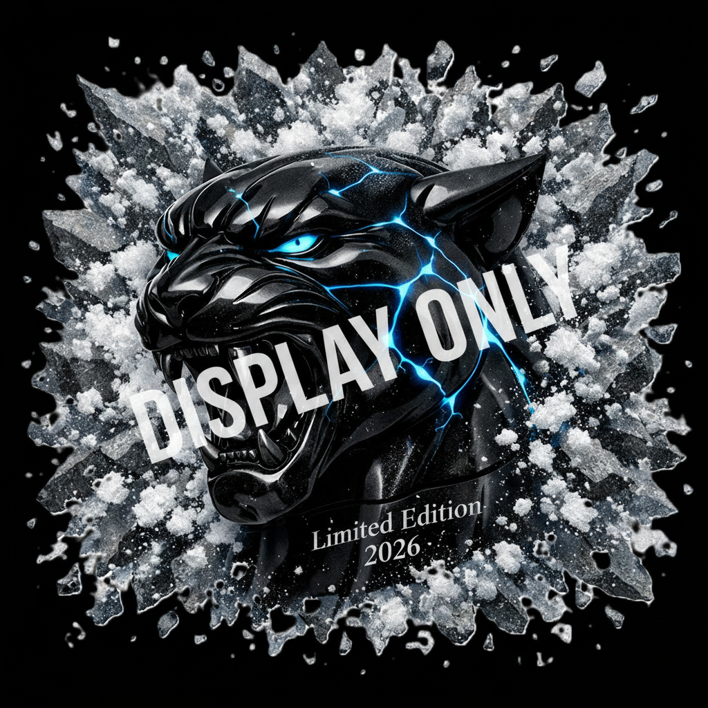 LE-013: The Sovereign Cougar (Neon Blizzard Edition) - Display Only