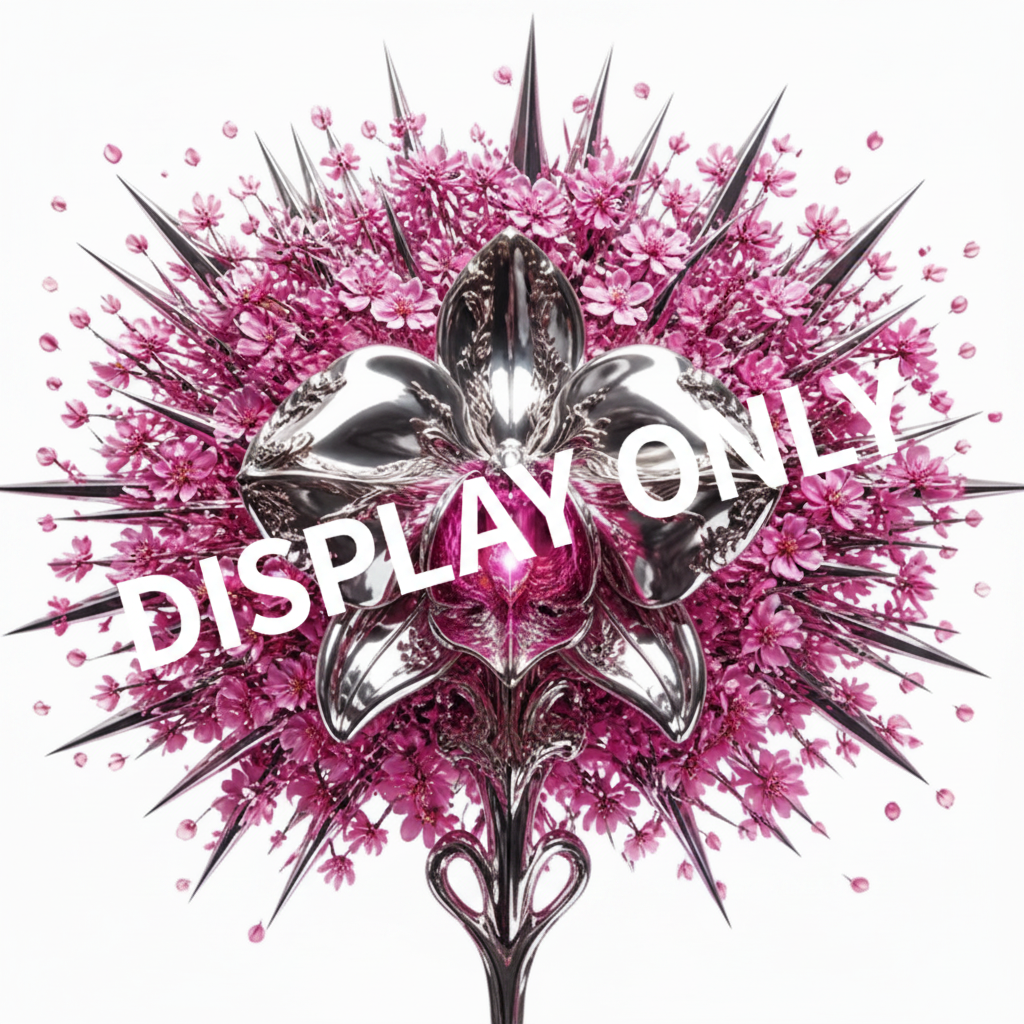 WS-006: Liquid Chrome Orchid - Display Only