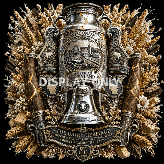 WHC-004: The Dairy Heritage — Wisconsin Heritage Collection — Display Only