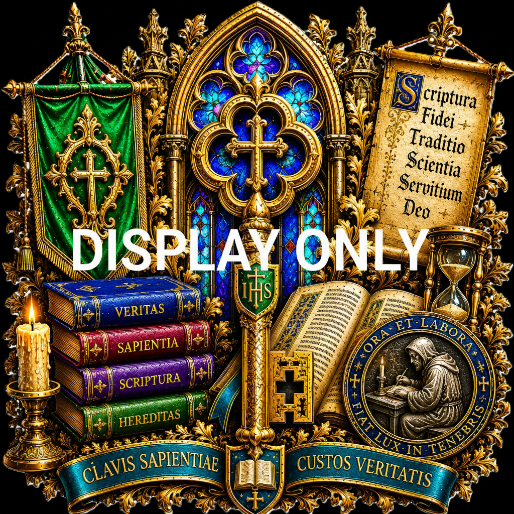 SSC-007: The Monastic Key — Sanctuary Series — Display Only