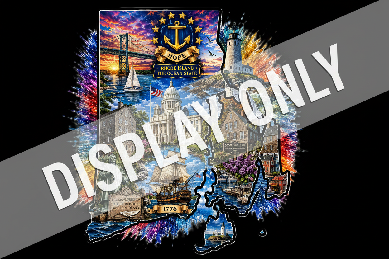 AHC-013 Rhode Island — The Ocean State | Display Only