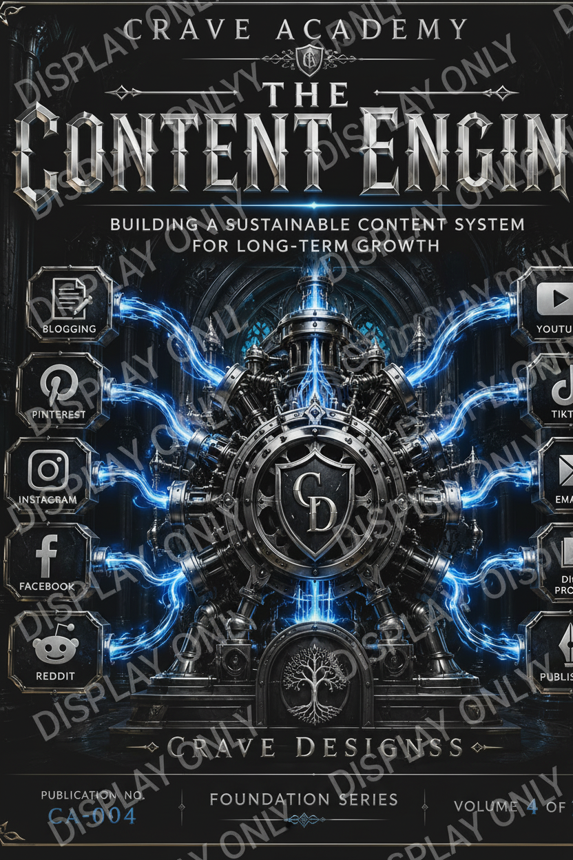 CA-004: The Content Engine — Crave Academy Publication — Display Only