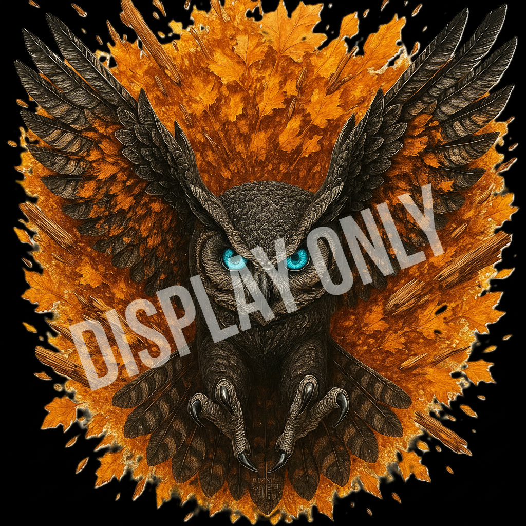 LE-017: Iron Great-Owl (Silent Sentinel Edition) - Display Only