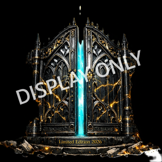LE-030: Sovereign Cathedral Gate (Architectural Edition) - Display Only
