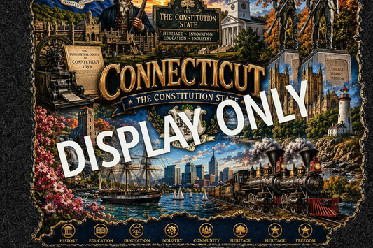 AHC-005 Connecticut — The Constitution State | Display Only
