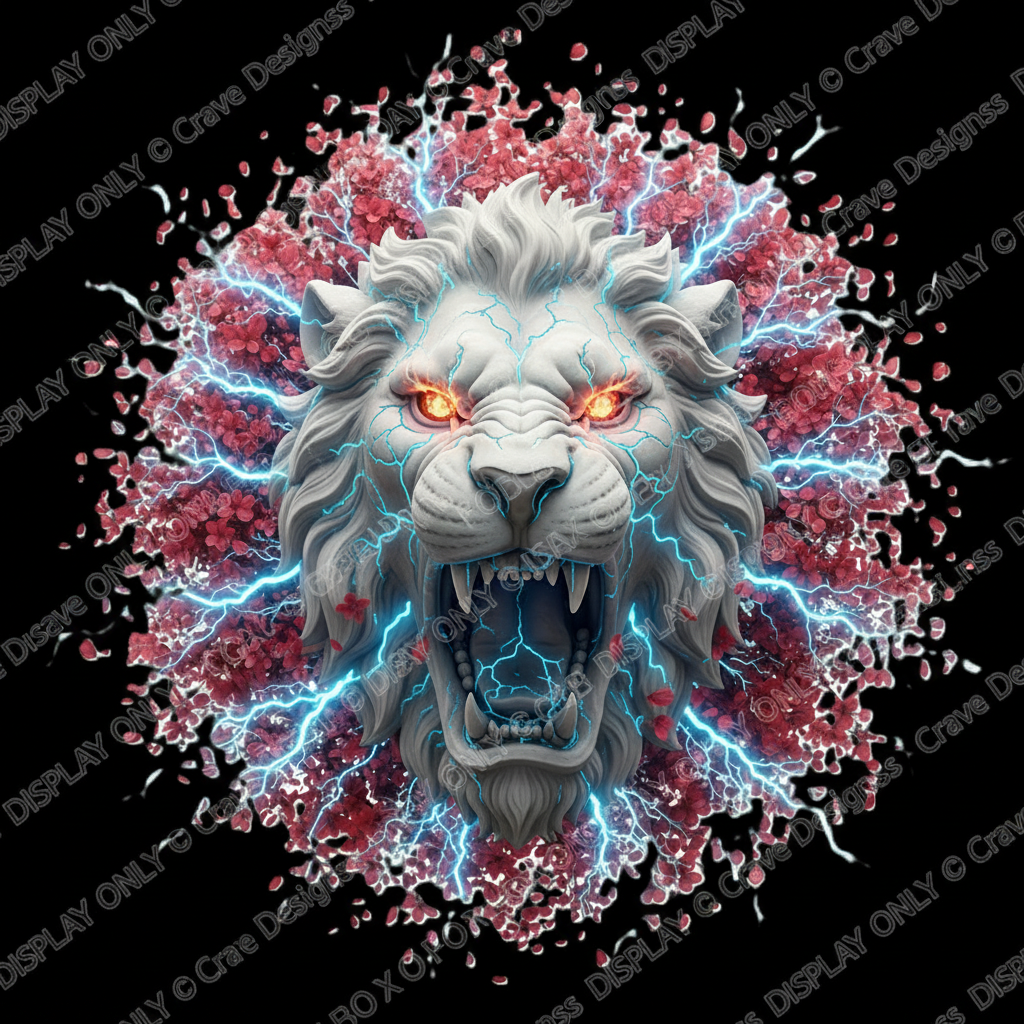 Roaring Sovereign Lion Limited Edition 2026 — Display Only © Crave Designss | LE-2026-01