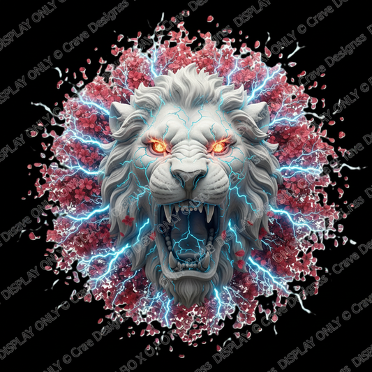 Roaring Sovereign Lion Limited Edition 2026 — Display Only © Crave Designss | LE-2026-01