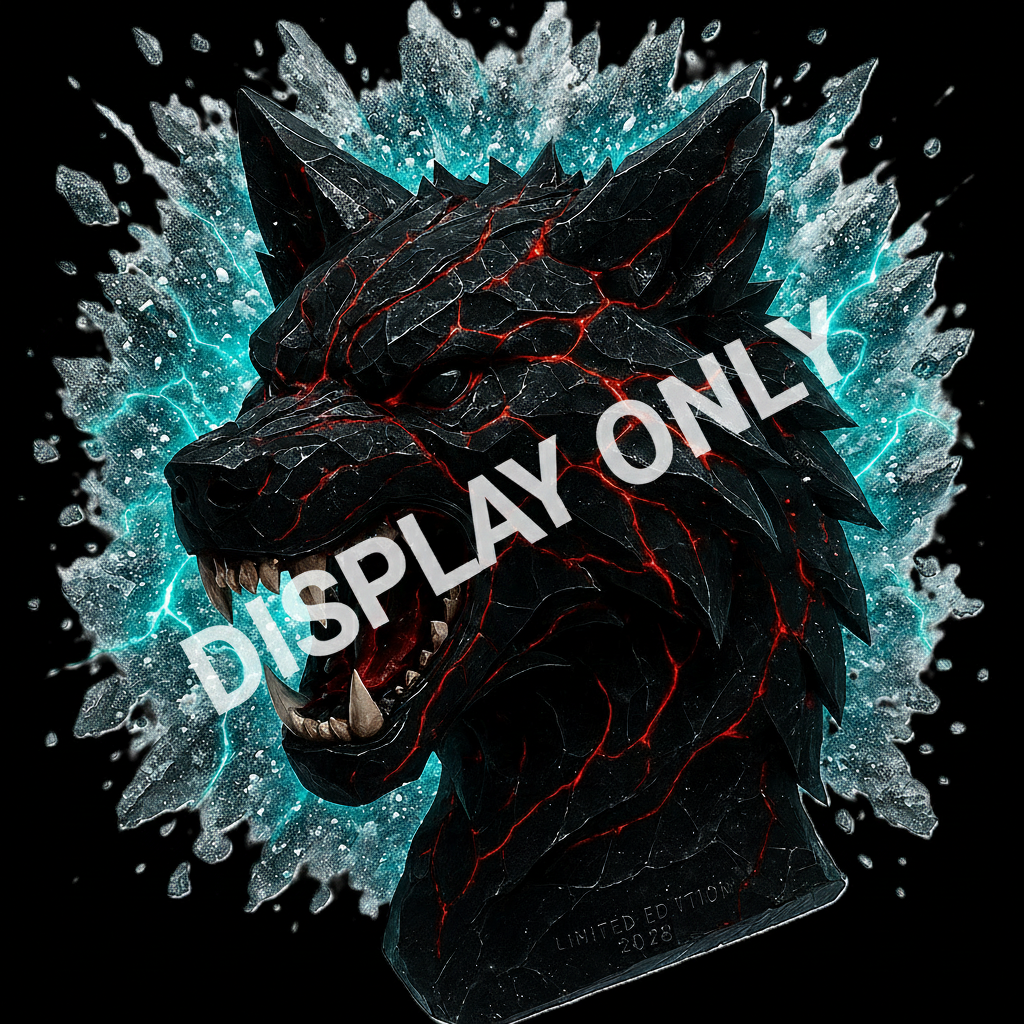 LE-018: Sovereign Timber Wolf (Shadow Hunter Edition) - Display Only