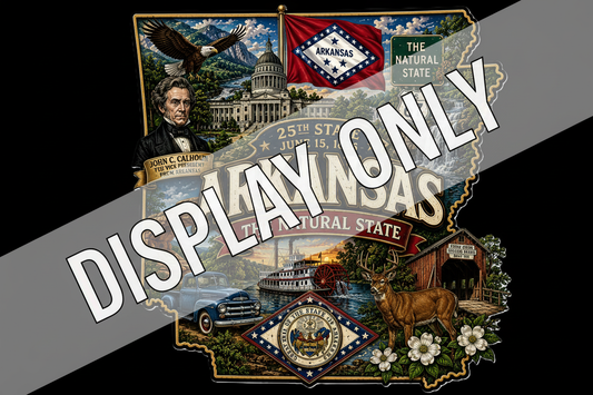 AHC-024 Arkansas The Natural State — American Heritage Collection — Display Only