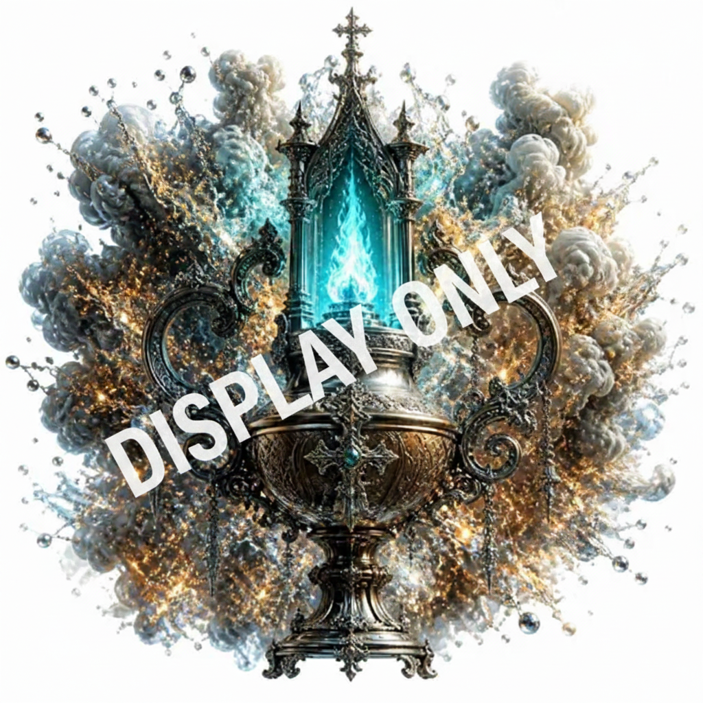 WS-013: Sacred Oil Lamp - Display Only