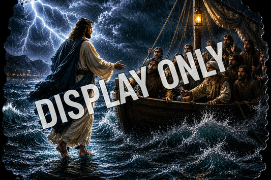 SSC-024 Jesus Walks on Water — Sanctuary Series — Display Only