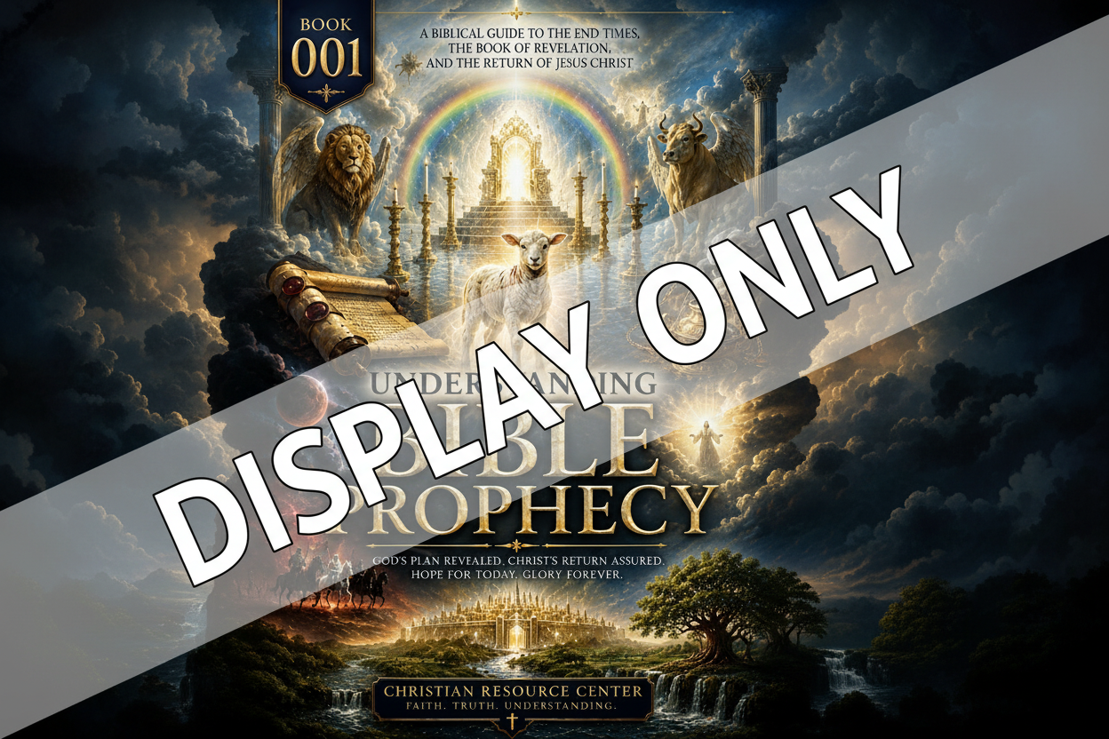 CRC-001 Understanding Bible Prophecy — Christian Resource Center — Display Only