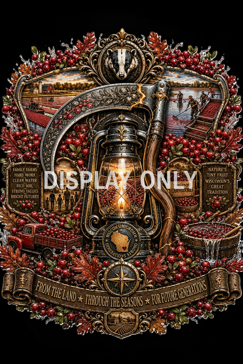 WHC-010: The Cranberry Harvest — Wisconsin Heritage Collection — Display Only