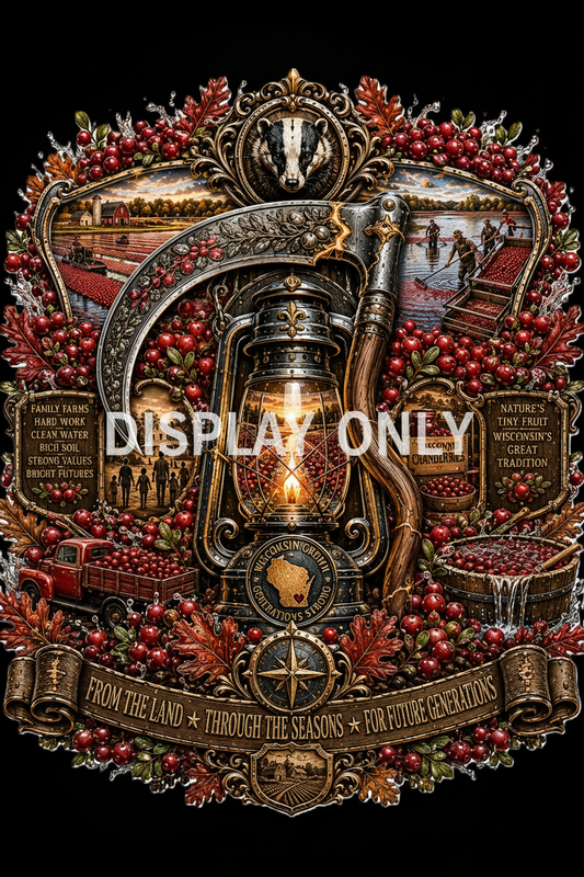 WHC-010: The Cranberry Harvest — Wisconsin Heritage Collection — Display Only