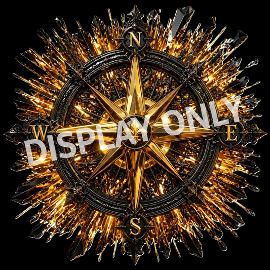 WS-021: Sovereign Compass Rose - Display Only