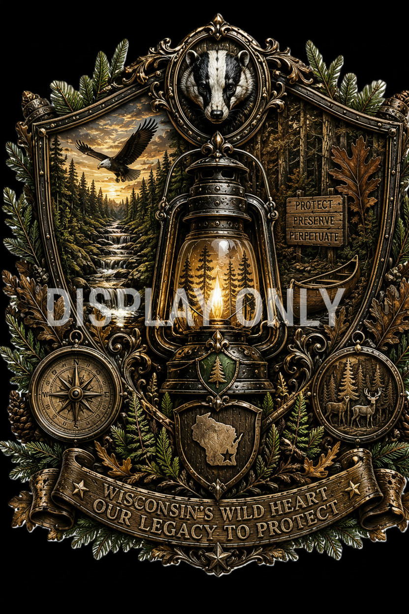 WHC-008: The Northwoods Guardian — Wisconsin Heritage Collection — Display Only