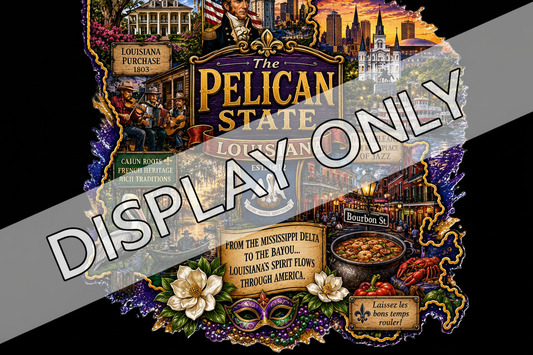 AHC-017 Louisiana — The Pelican State | Display Only