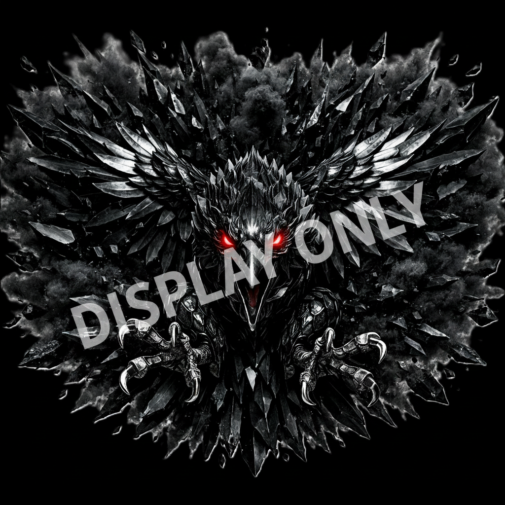 WS-001: Tactical Iron Raven - Display Only