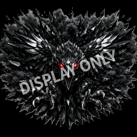 WS-001: Tactical Iron Raven - Display Only