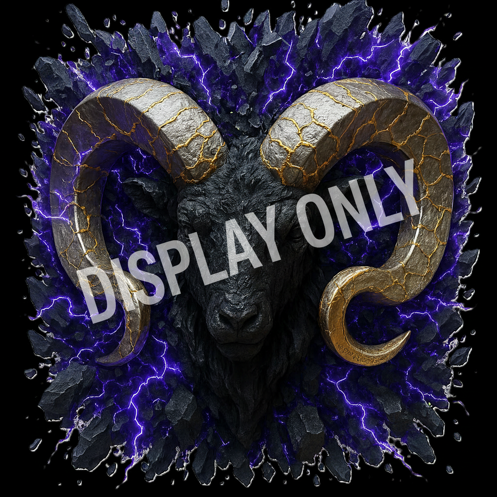 LE-019: Iron Resolve Ram (Mountain Sovereign Edition) - Display Only