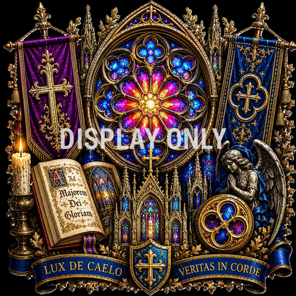 SSC-009: The Cathedral Rose — Sanctuary Series — Display Only