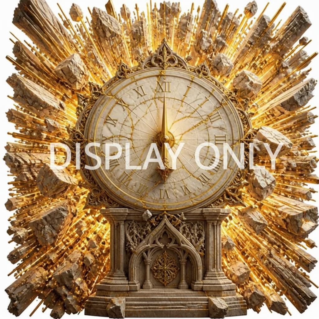 WS-024: Kintsugi Sundial - Display Only