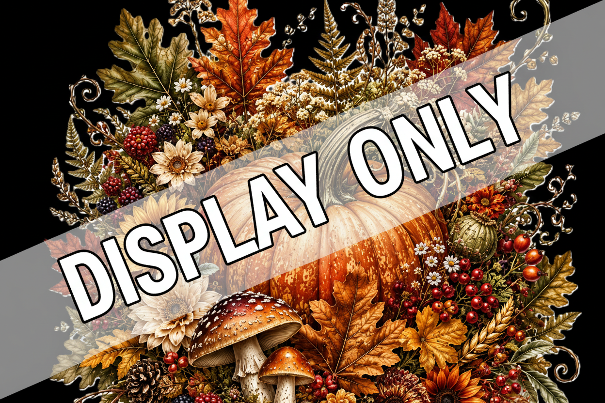 STD-032 Botanical Autumn Pumpkin — Crave Standard Collection — Display Only
