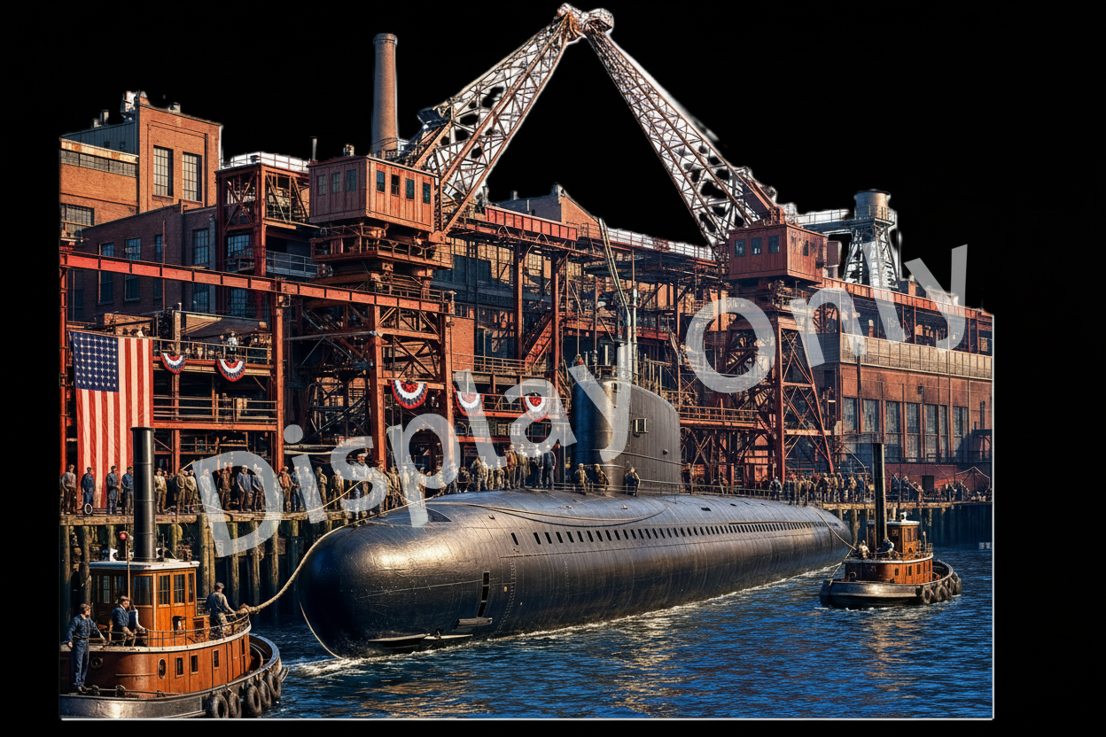 WHC-033 Manitowoc's Freshwater Submarines — Display Only
