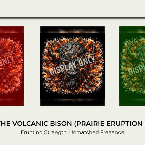 LE-009: The Volcanic Bison (Prairie Eruption Edition) by@Outfy