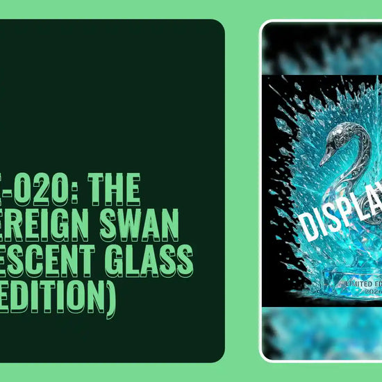 LE-020: The Sovereign Swan (Iridescent Glass Edition) by@Outfy