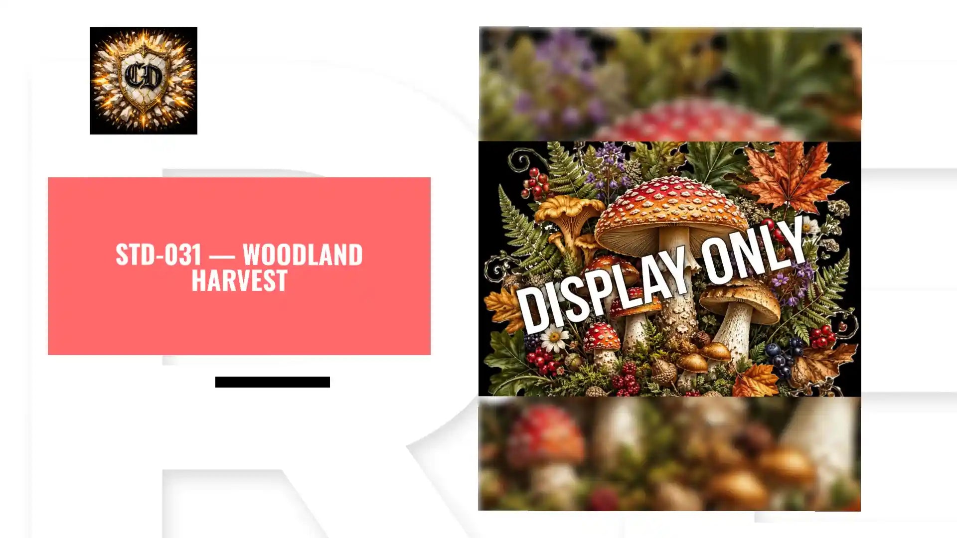 STD-031 &mdash; Woodland Harvest by@Outfy