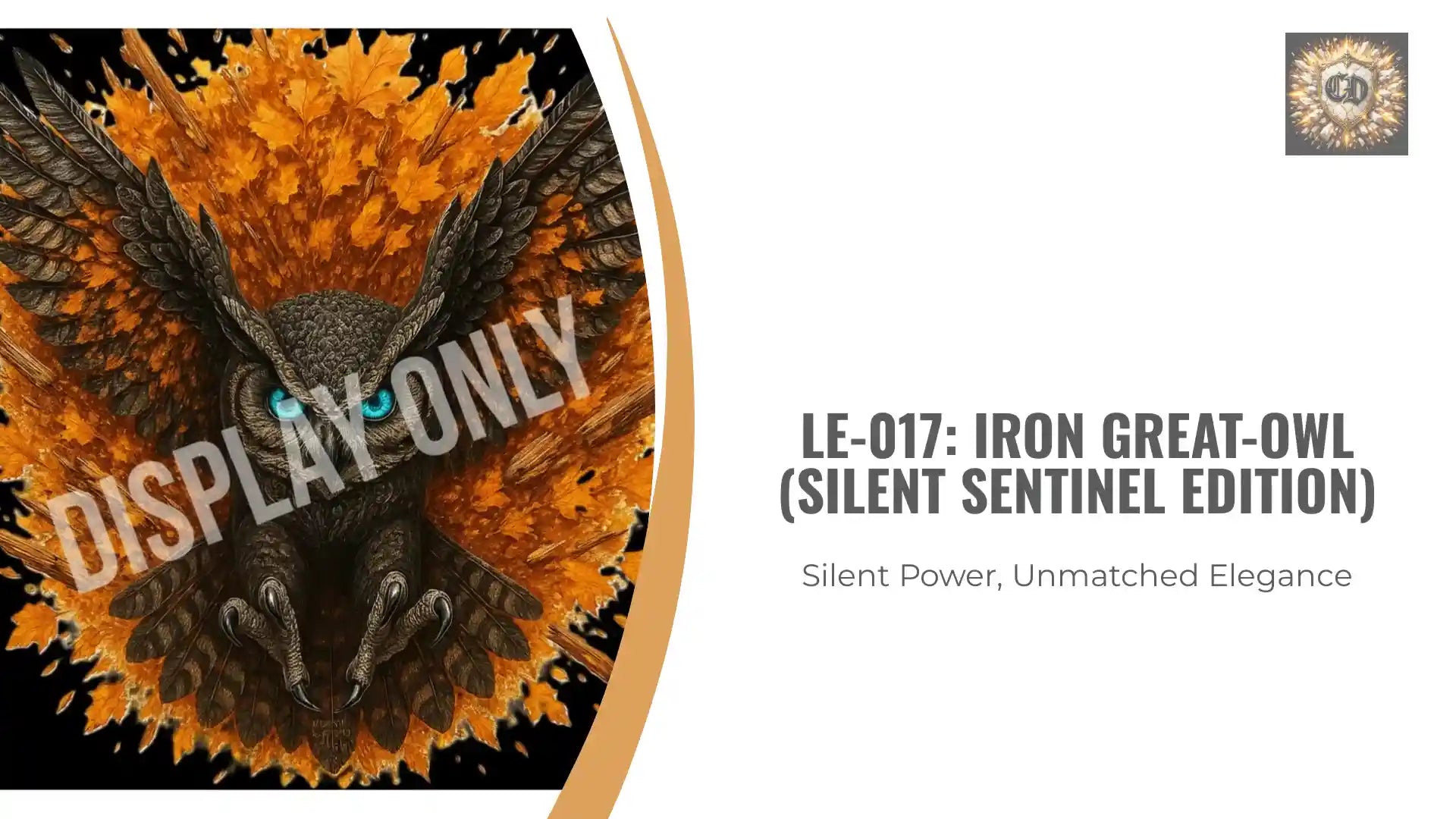 LE-017: Iron Great-Owl (Silent Sentinel Edition) by@Outfy