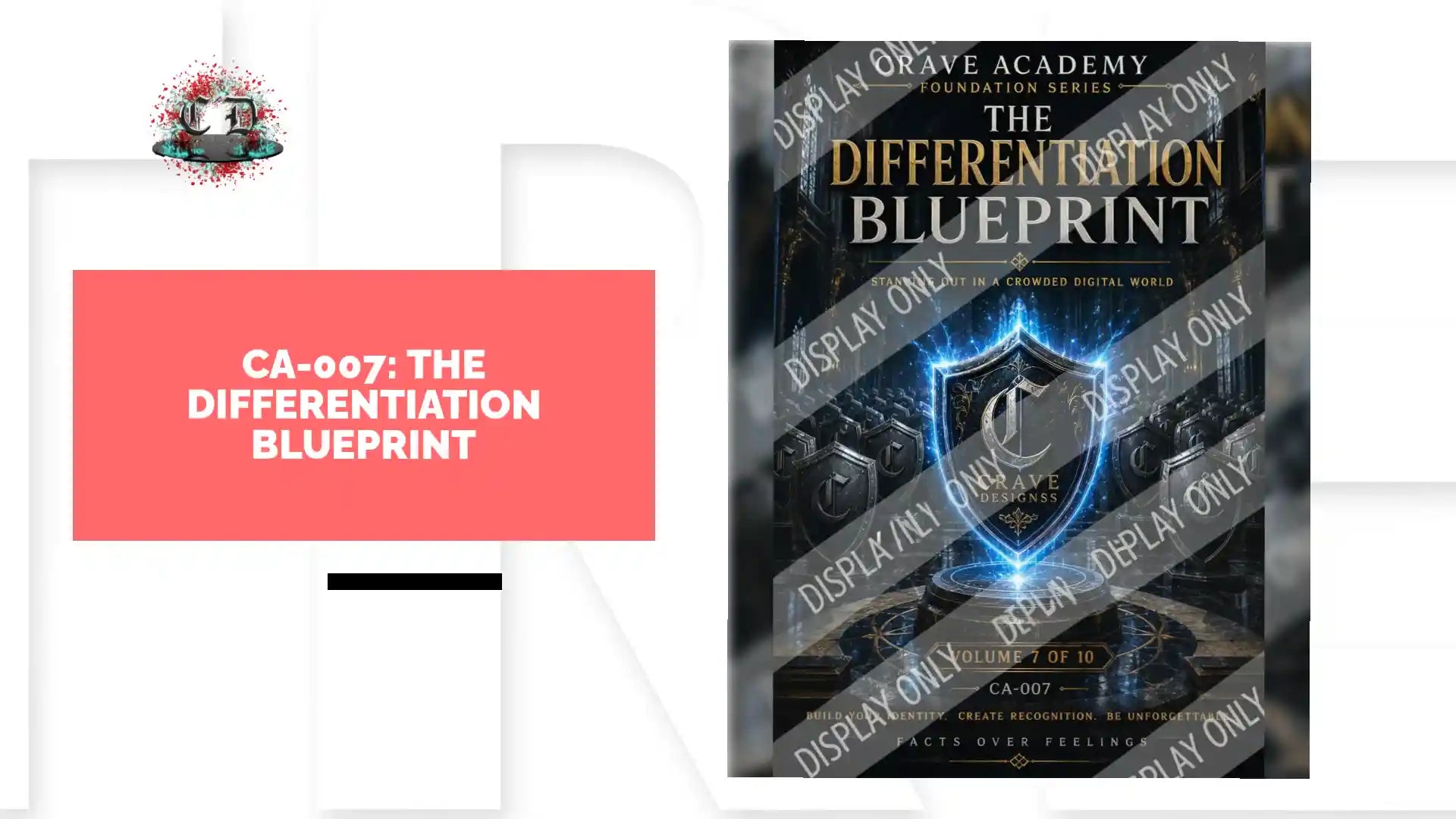 CA-007: The Differentiation Blueprint by@Outfy