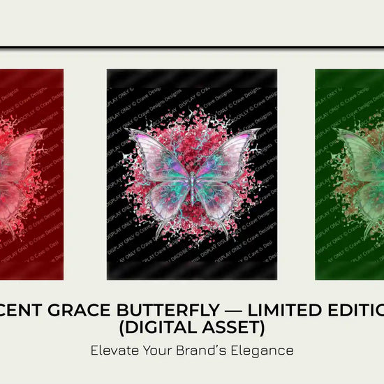 Iridescent Grace Butterfly &mdash; Limited Edition 2026 (Digital Asset) by@Outfy