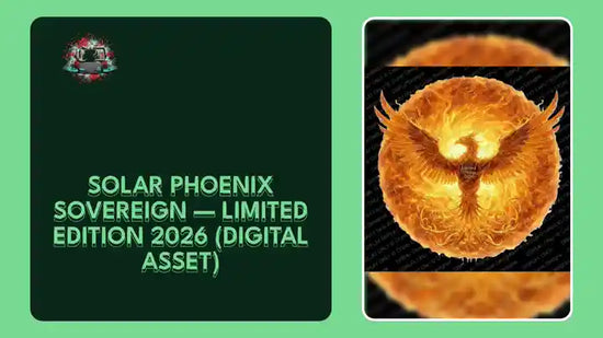 Solar Phoenix Sovereign &mdash; Limited Edition 2026 (Digital Asset) by@Outfy
