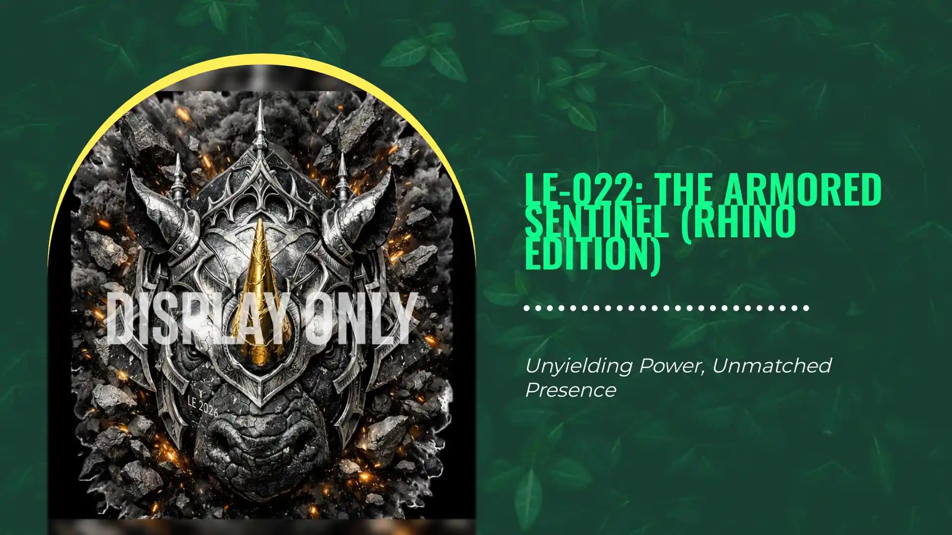LE-022: The Armored Sentinel (Rhino Edition) by@Outfy