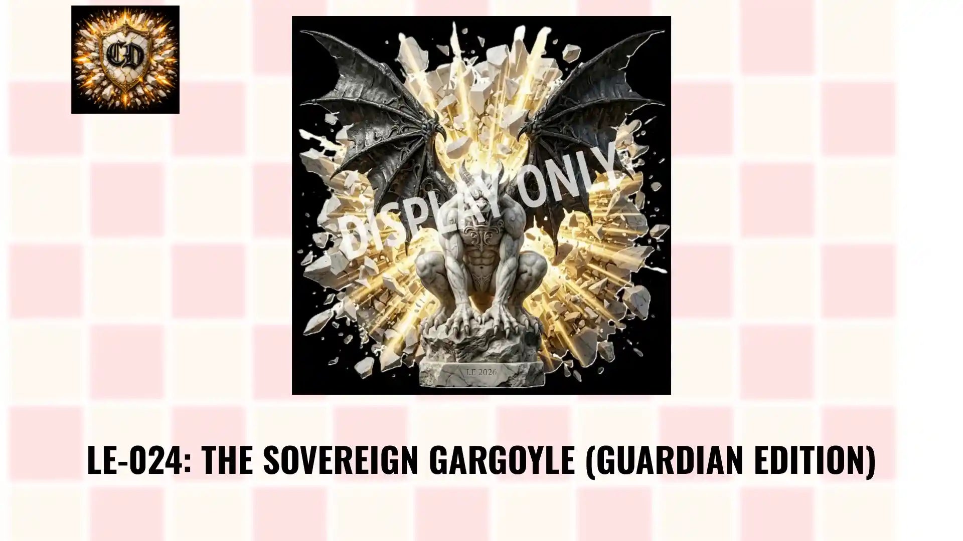 LE-024: The Sovereign Gargoyle (Guardian Edition) by@Outfy