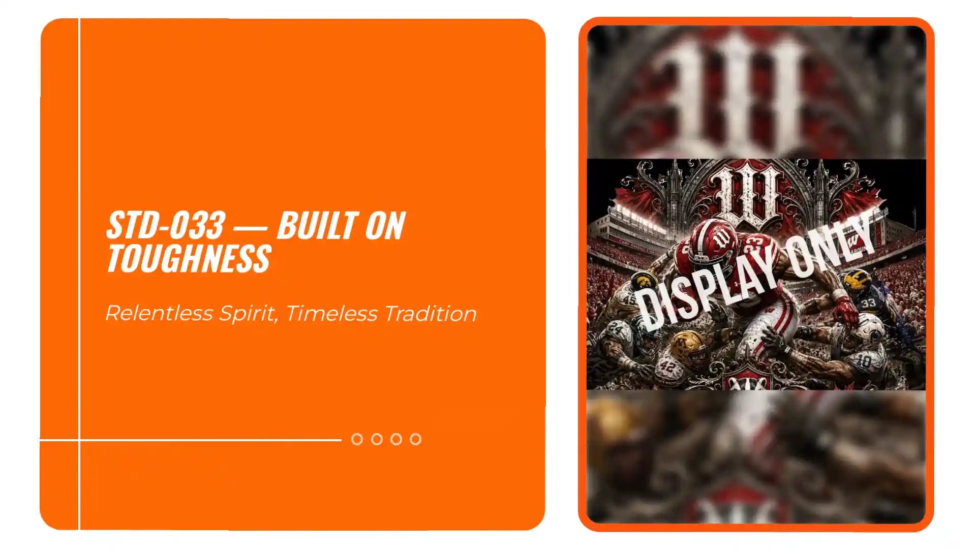 STD-033 &mdash; Built on Toughness by@Outfy