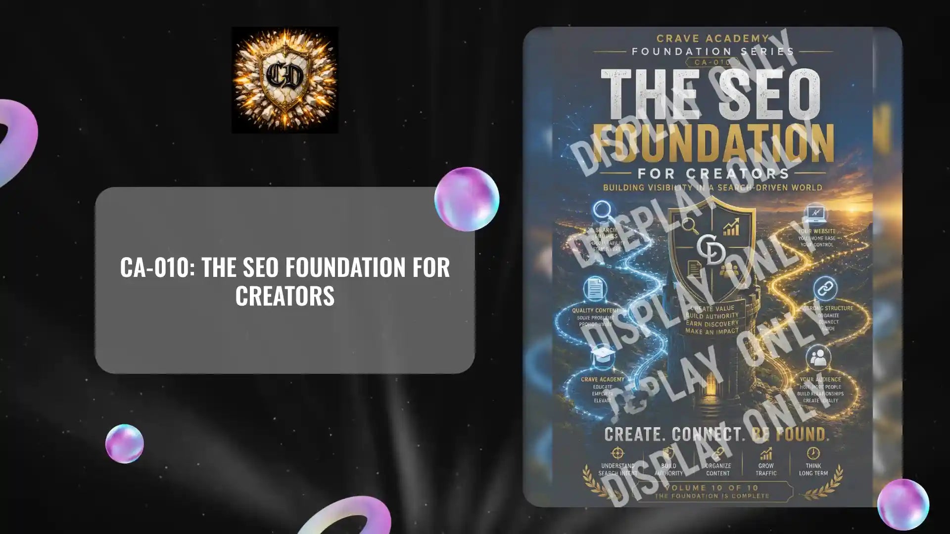 CA-010: The SEO Foundation For Creators by@Outfy